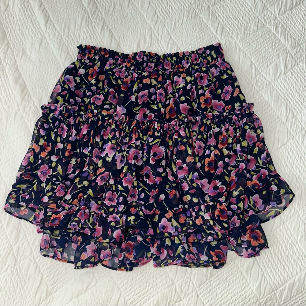 MISA Marion Skirt in Multi Floral